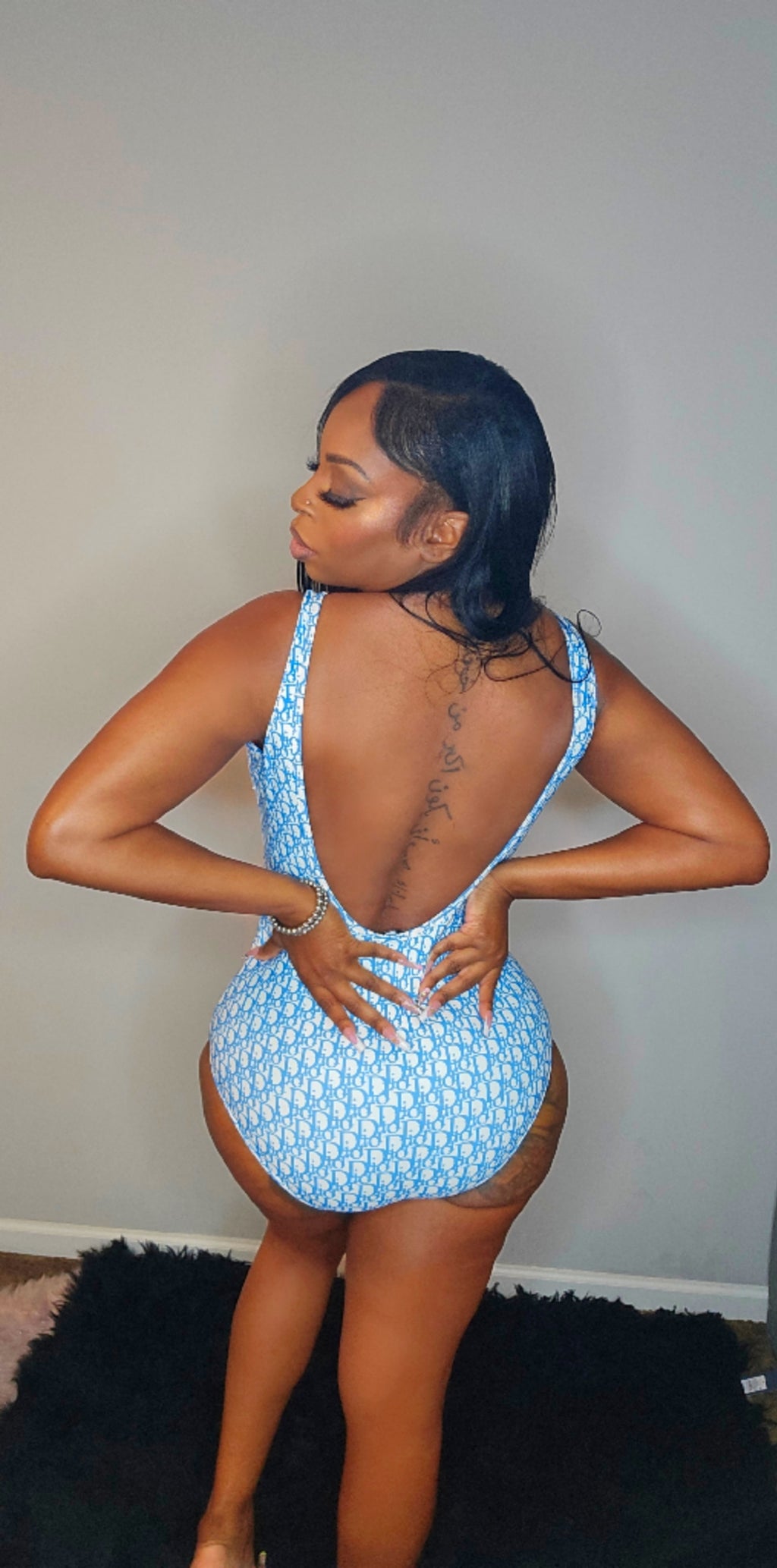 Ocean Luxe Monogram One-Piece