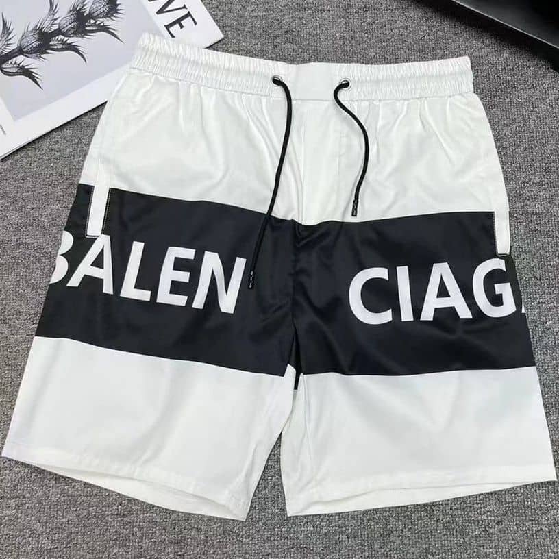 Monochrome Block Men’s Statement Shorts
