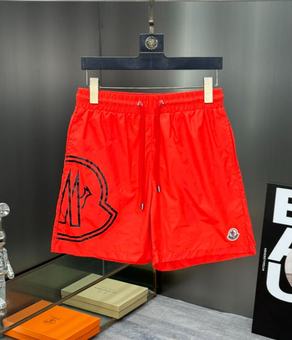 Red Heatwave Logo Swim Shorts – Men’s